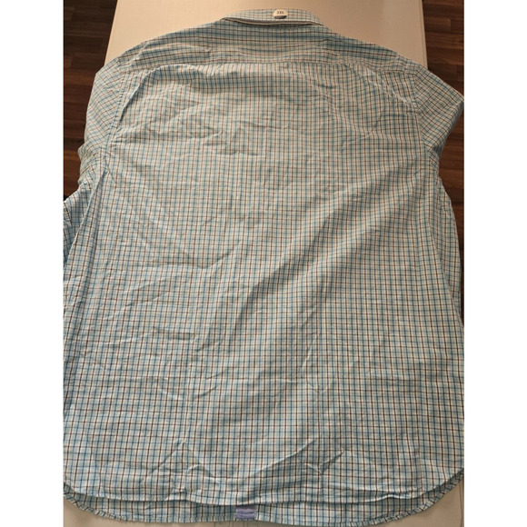 NAUTICA Mens Oxford Blue Plaid Classic Fit Button Down Shirt 3XL‎ RN67835 - Picture 8 of 12